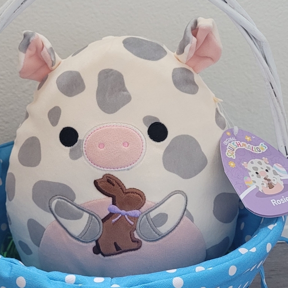 Easter Squishmallows Rosie The Pig 8", New With Tags - Picture 3 of 7
